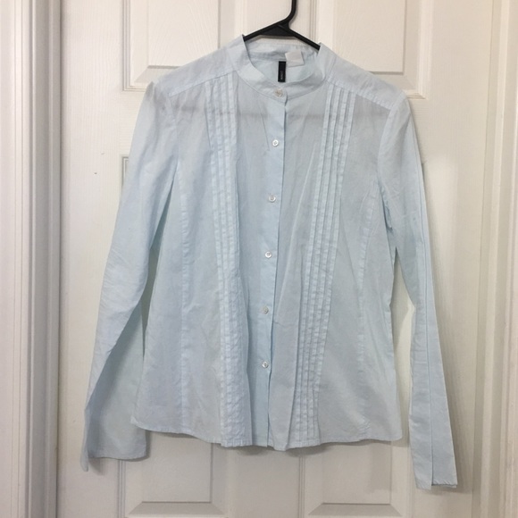 J. Crew Tops - J. Crew pale blue top